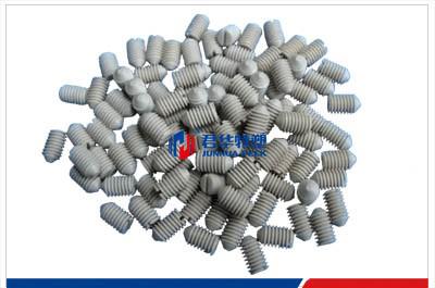 M6乘10一字槽锥端PEEK紧定螺丝