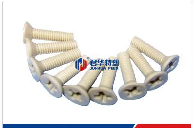 PEEK螺丝M4乘12十字头基体螺丝